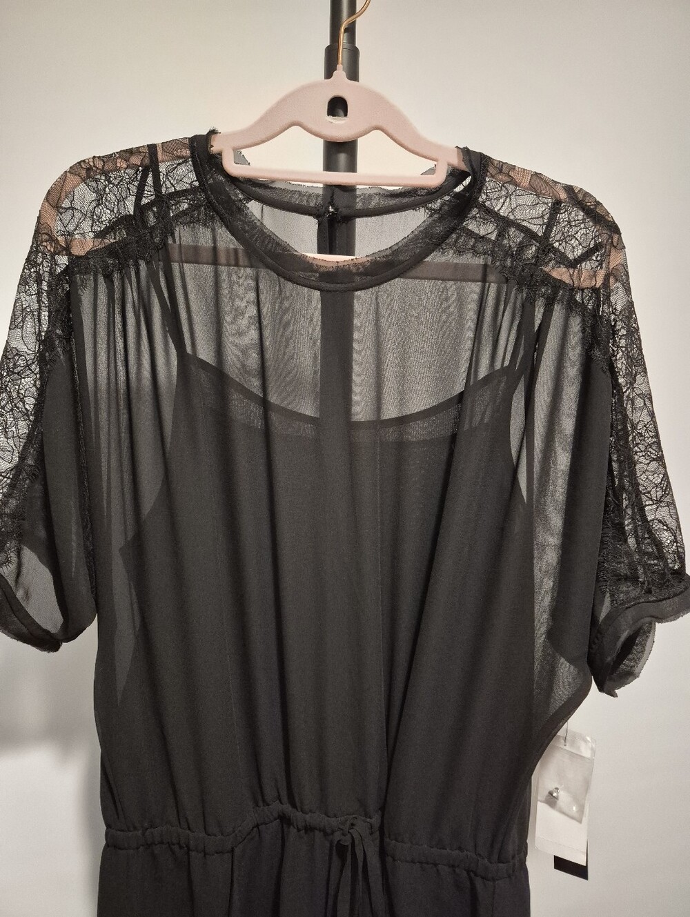 Cynthia Steffe Women's Bee Lace Sleeve Tie Waist Midi Dress, Lined, Size 8, NWT - Picture 7 of 10